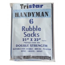 RUBBLE SACKS 21" x 32" (Pack of 6)