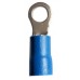 Blue Ring Terminal for 4mm stud. For cable size 1.5mm - 2.5 mm - 100 per pack