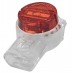 Jelly Crimps 8Amp 3 Way - Red (100 per pack)