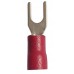 Red fork for 3.5mm stud. For cable size 0.5mm - 1.5mm - 100 per pack