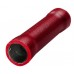 Red butt connector. For cable size 0.5mm - 1.5mm - 100 per pack