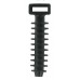 Cable tie wall fixing without use of screws or plugs , Black - 100 per pack