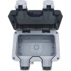 Weatherproof Empty Enclosure - Double Single Enclosure IP66