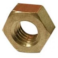 M4 Brass Full Nut - 100 per pack