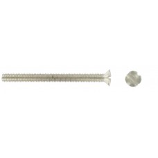 M3.5mm x 60mm machine screws for sockets etc._ Nickel Plated - 100 per pack