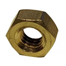 M4 Brass nut - 100 per pack