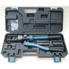 Hand Hydraulic Crimper - 10mm to 300mm c/w hexagonal dies and case.