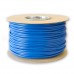 2MM BLUE PVC SLEEVING ON DRUMS