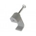 Plastic Flat Cable Clips Twin & Earth - 1.5mm Grey (100 per pack)