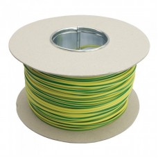 4MM GREEN AND YELLOW PVC SLEEVING ON DRUMS