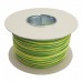 2MM GREEN AND YELLOW PVC SLEEVING ON DRUMS