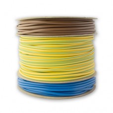 MIXED 3MM PVC SLEEVING - 60M G/Y , 20M BLUE ,20M BROWN