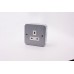 1G 13A Metal Clad Socket NO SWITCH