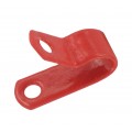 RCHL 28 Clip LSZH in * * Red * *   - 50 per pack