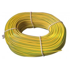 4 mm dia. Non-Shrinking cable sleeving - GREEN/YELLOW - 100