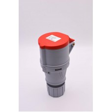 Industrial plugs & Sockets - Speed Fix Coupler - 415V - 16A - RED - 4PIN (3PIN +E)